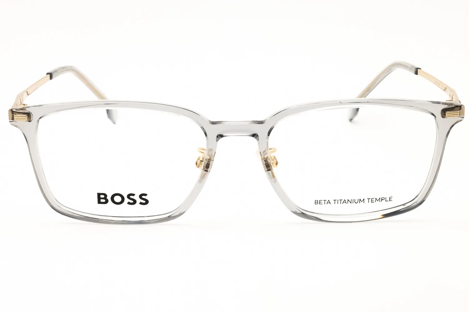 HUGO BOSS BOSS 1796/F 0FT3 00 Eyeglasses Grey Gold 55mm Men 2