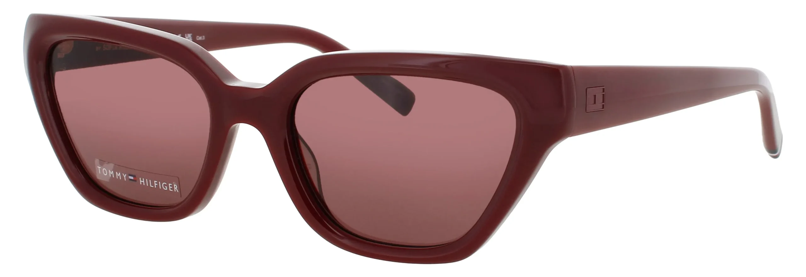 Tommy Hilfiger TH SRG LHF Sunglasses Burgundy 54mm Men