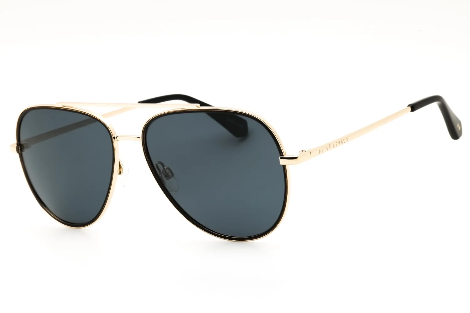 Prive Revaux GLOWIN HOUR/G/S 2M2 M9 Sunglasses Blk Gold B 52mm Men