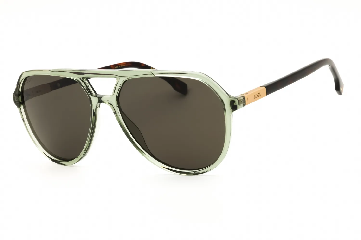 HUGO BOSS BOSS 1831/S 01ED IR Sunglasses Green 58mm Men