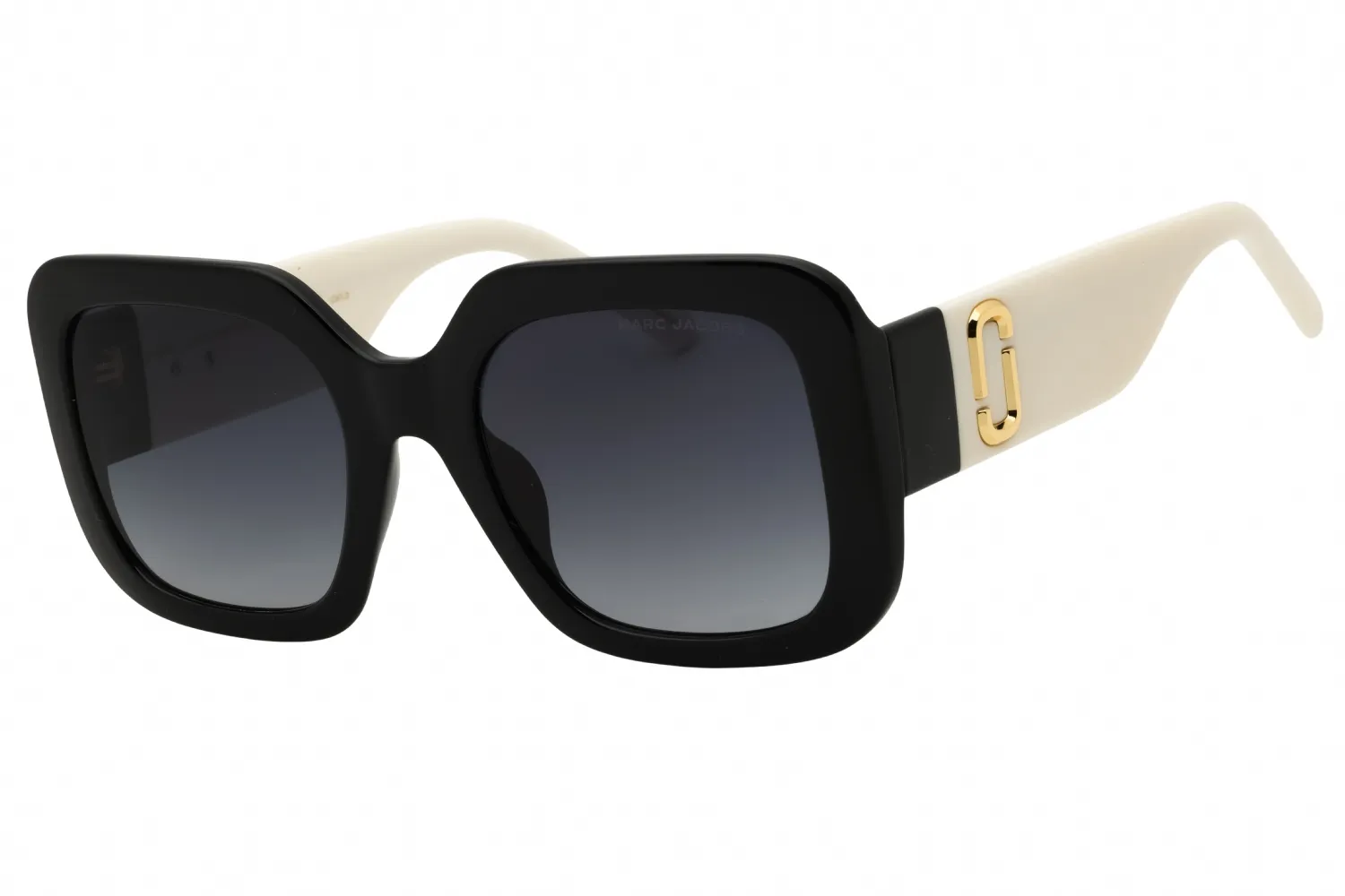 Marc Jacobs MARC647/S/US 080S 9O Sunglasses Black White 53mm Women