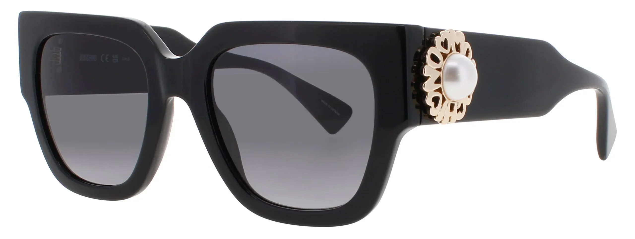 Moschino MOS153/S/US 807 Sunglasses Black 52mm Women
