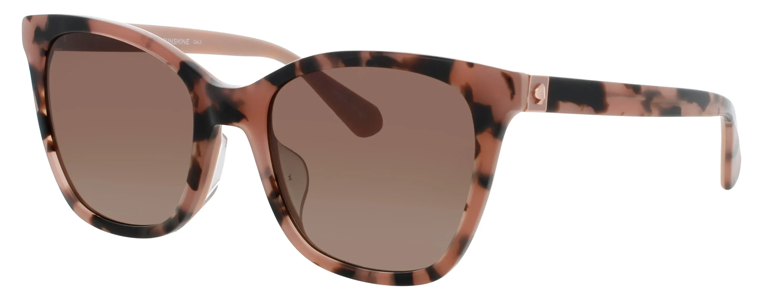 Kate Spade DESI/F/S/US HT8 Sunglasses Pink Havana 55mm Women