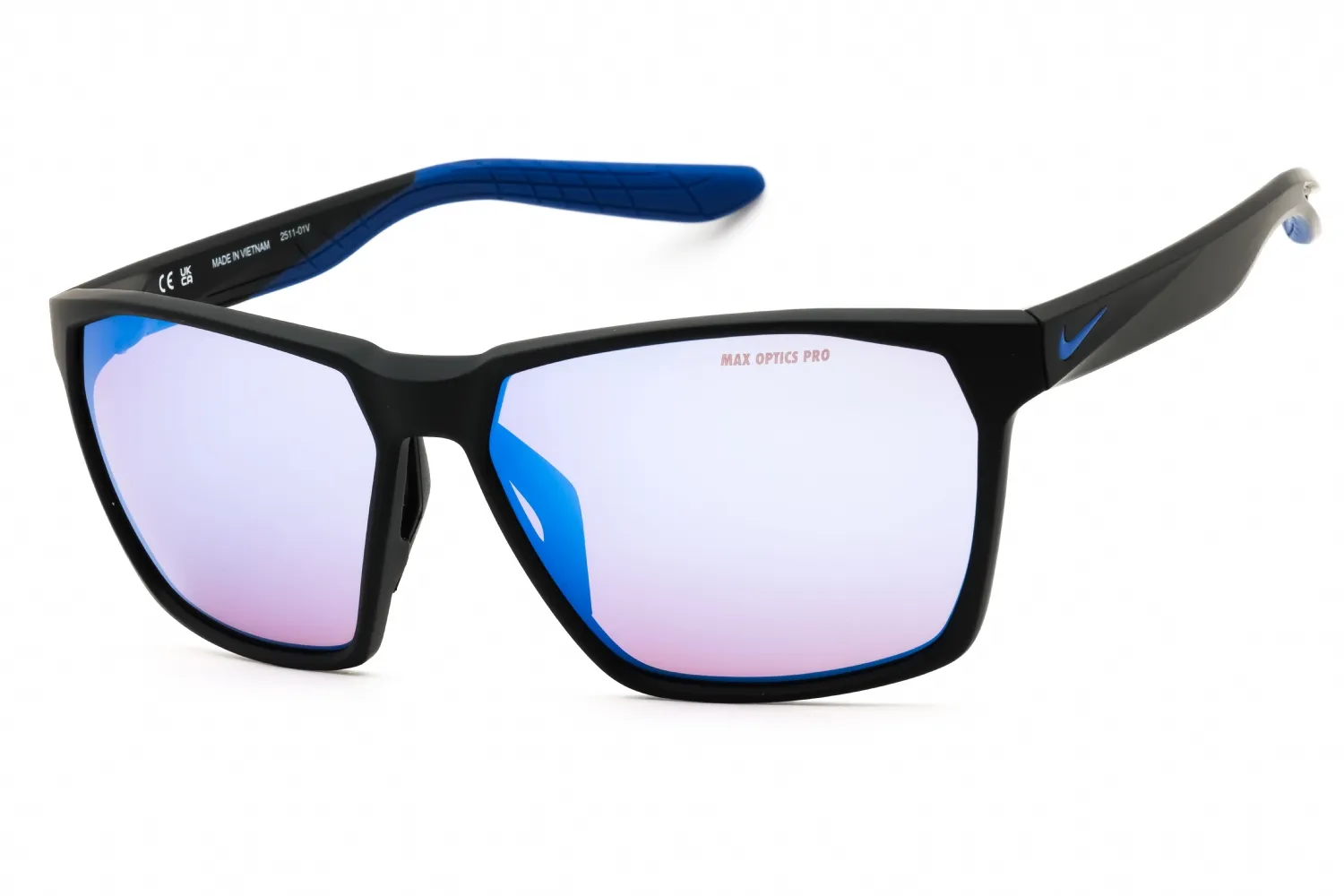 Nike NIKE MAVERICK TEAM IQ7244 011 Sunglasses Matte Black 59mm Unisex