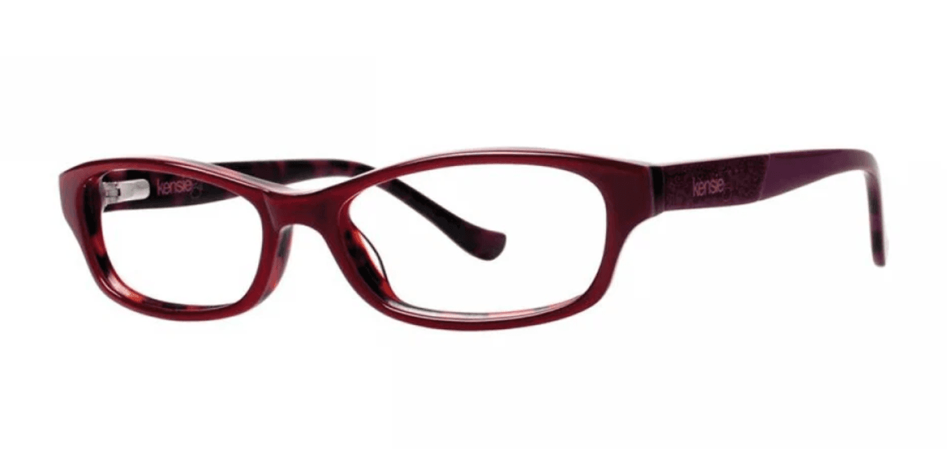 Kensie Peace Eyeglasses Maroon 48mm Women