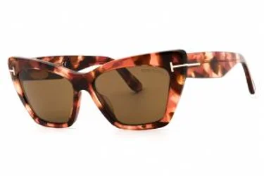 Tom Ford FT0871 55J Sunglasses Coloured Havana