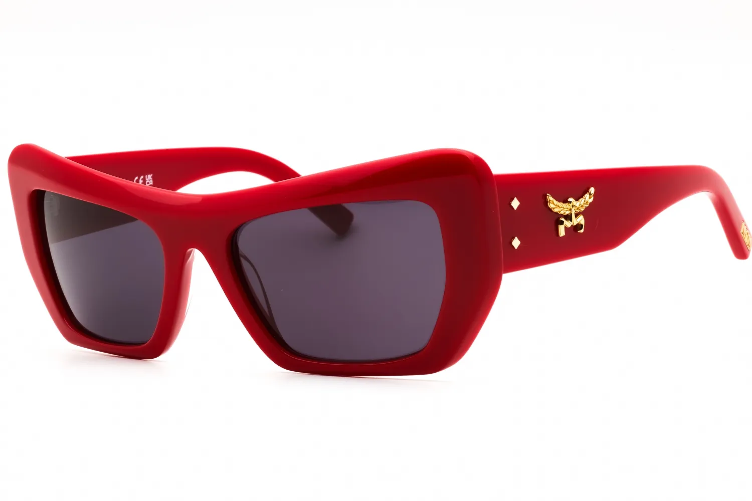 MCM MW0003 66A Sunglasses Shiny Red 55mm Women