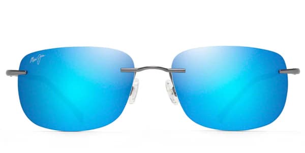 Maui Jim Ohai MJ0334S 002 Sunglasses Grey 60mm Men 2