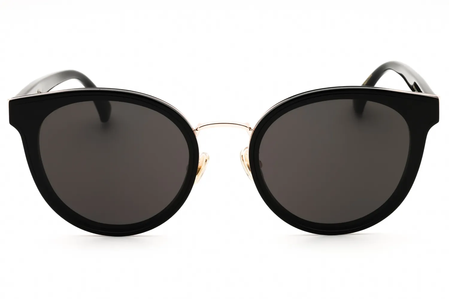 Max Mara MM0104-K 01A Sunglasses Shiny Black 63mm Women 2