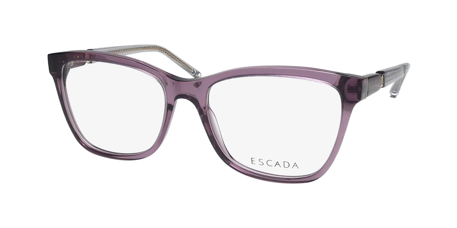Escada VESD85 09px Eyeglasses Transparent Violet 54mm