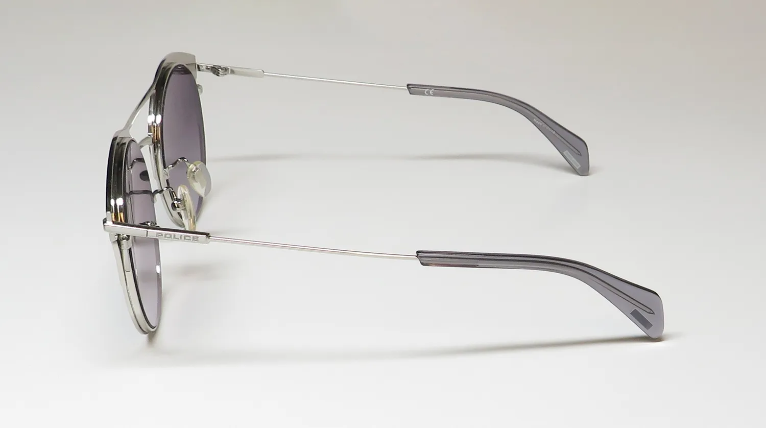 Police Spl500v h57x Sunglasses Silver 53mm 4