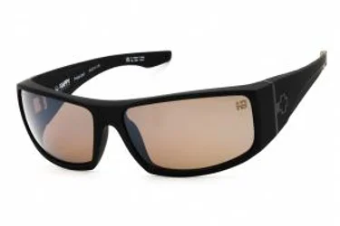 Spy COOPER XL 6700000000286 Sunglasses Soft Matte Black - Happy Boost Polar Black Mirror 59mm