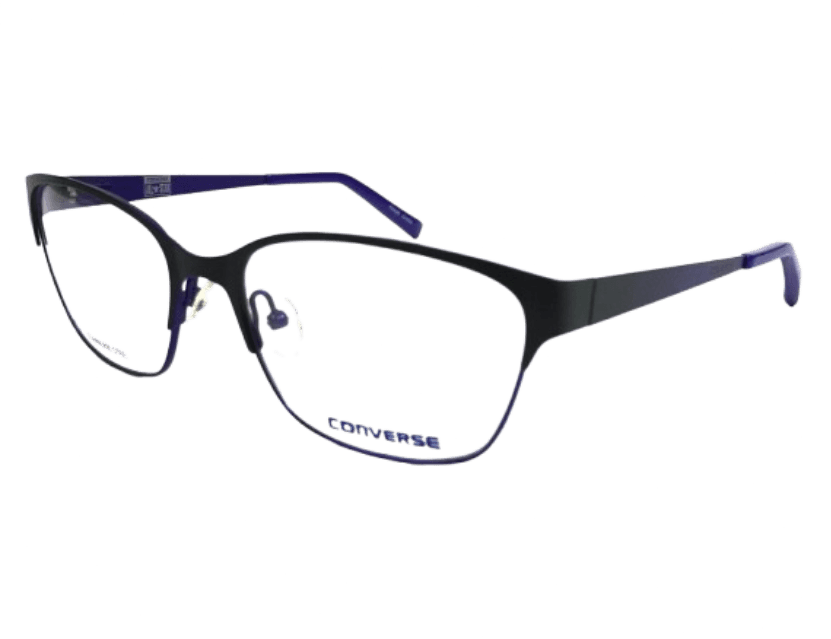 Converse Q200 Eyeglasses Black Purple 52mm Women