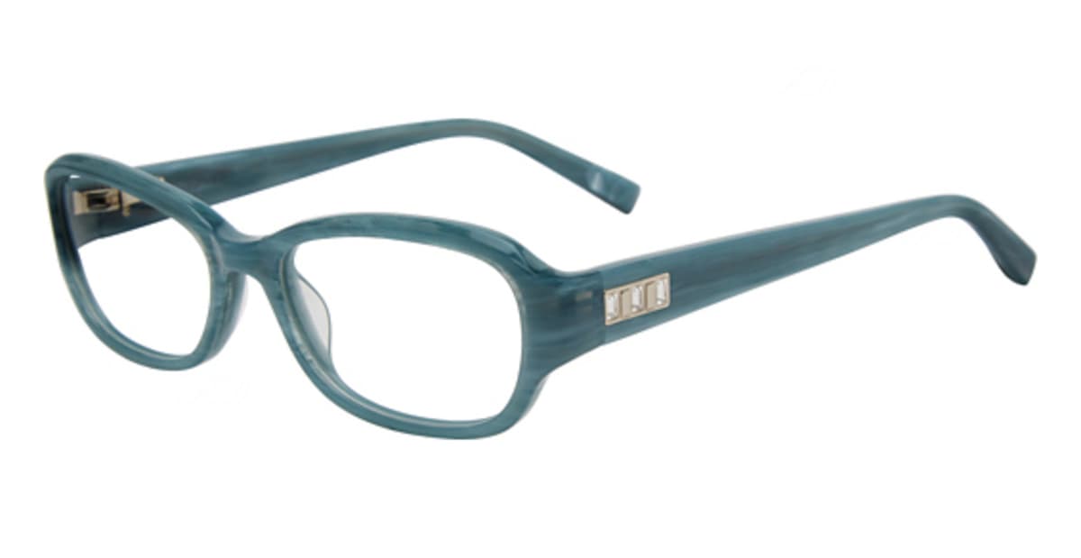 Jones New York VJON791 Eyeglasses Teal 51mm Women