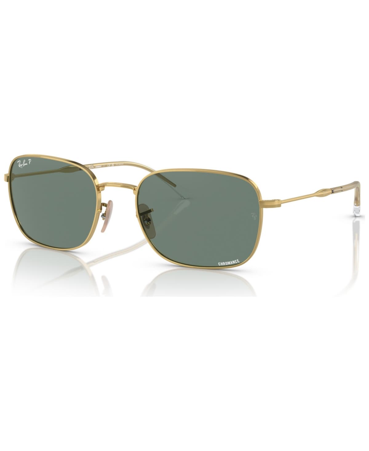Ray-Ban RB3706 001/O9 CHROMANCE RB3706 Sunglasses Gold 140mm Unisex