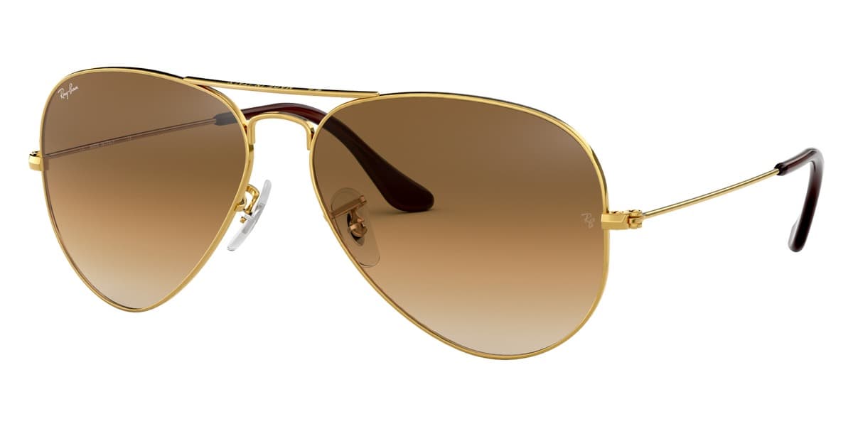 Ray-Ban RB3025 AVIATOR LARGE METAL 00151 Sunglasses Gold 58mm Kids