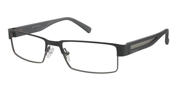 Perry Ellis PE305 2 Eyeglasses Black 55mm Men