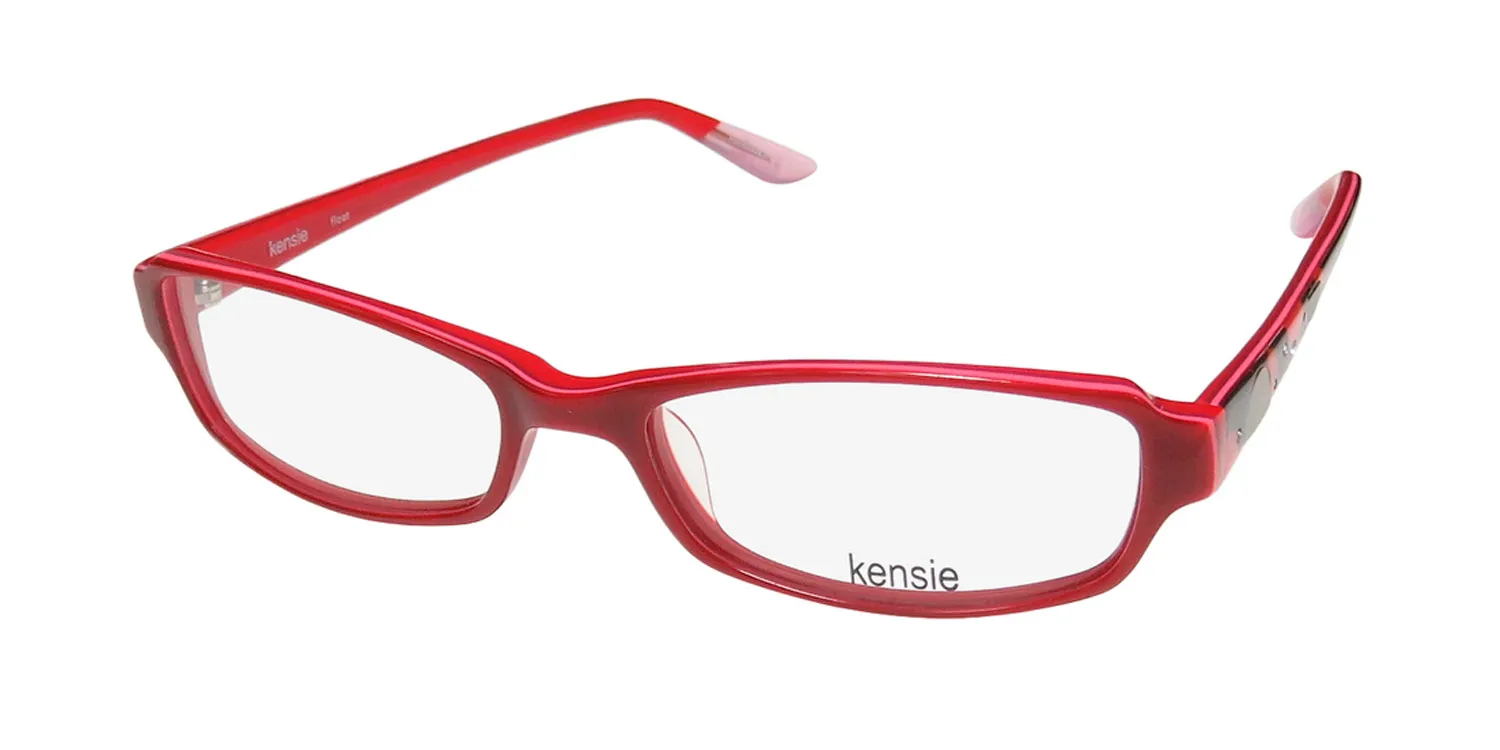 Kensie Float ls Eyeglasses Lipstick 52mm