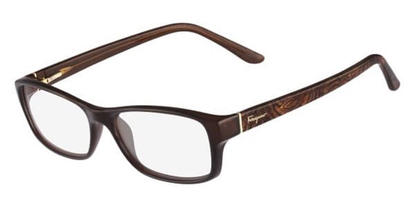 Salvatore Ferragamo SF2667 210 SF 2667 Eyeglasses Brown 53mm Women
