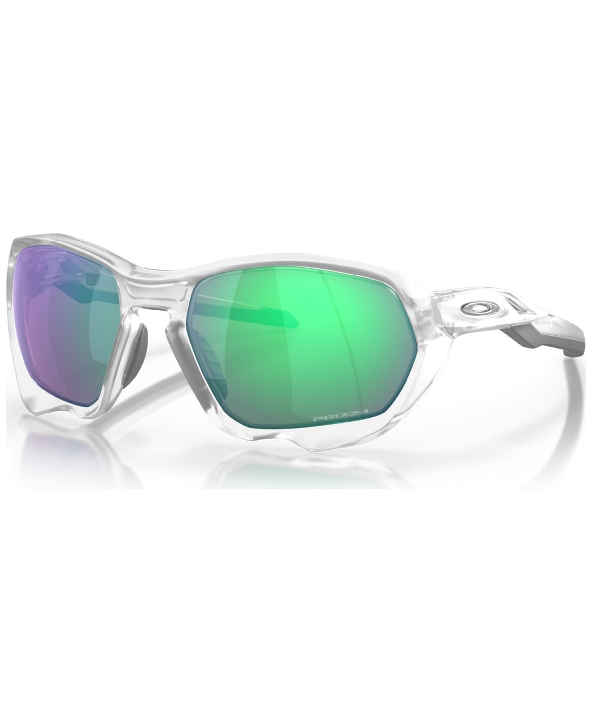 Oakley Plazma OO9019-1659 OO9019 Sunglasses Clear 126mm Women
