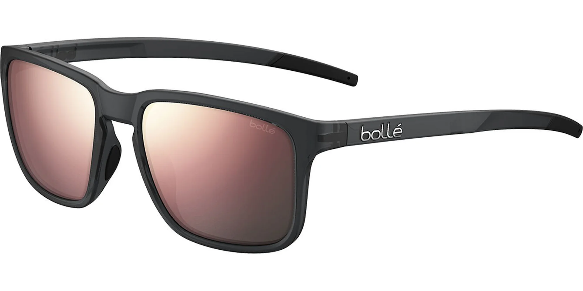 Bolle Score BS031003 Sunglasses Black Crystal Matte 53mm Men