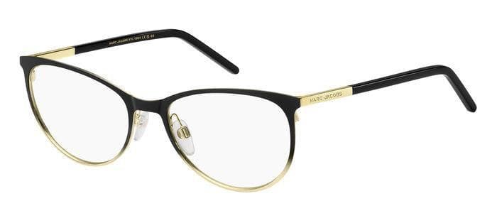 Marc Jacobs MARC708 2M2 Eyeglasses Black Gold 54mm Women