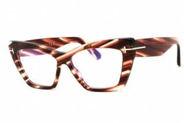 Tom Ford FT6026-B 054 Eyeglasses Red Havana 56mm