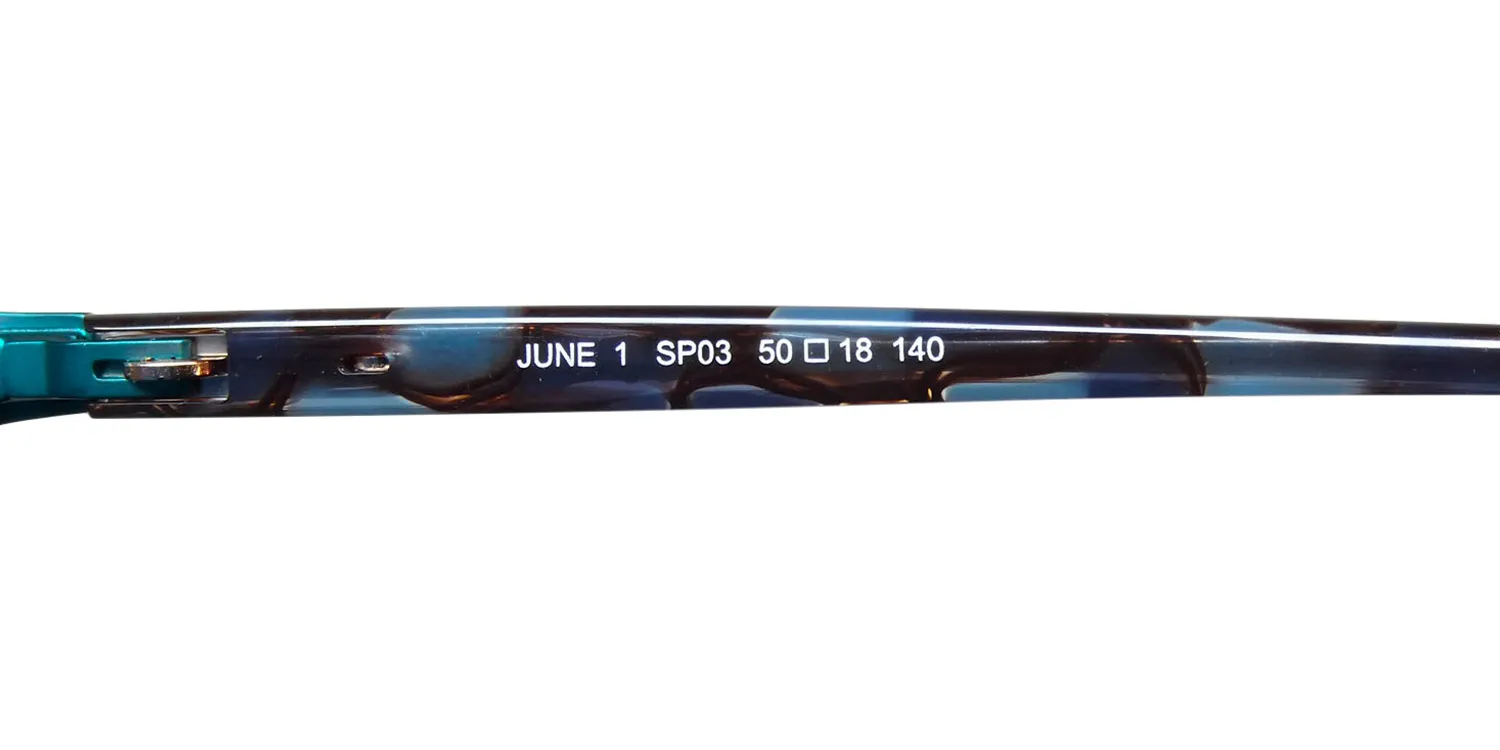 Morel June 1 sp03 Eyeglasses Green 50mm 7