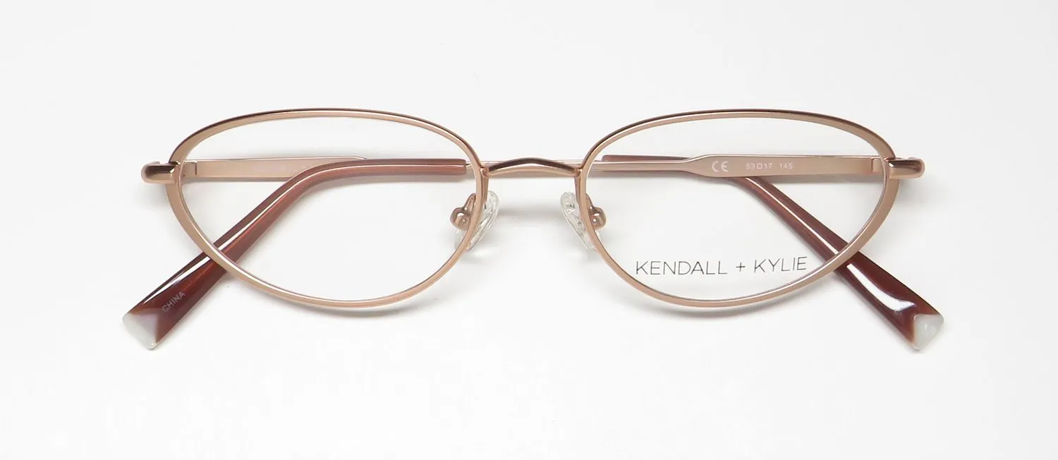 Kendall + Kylie Kko165 Veda 780 Eyeglasses Rose Gold 53mm 2