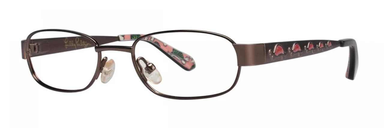 Lilly Pulitzer Hollan Eyeglasses Brown 44mm Kids