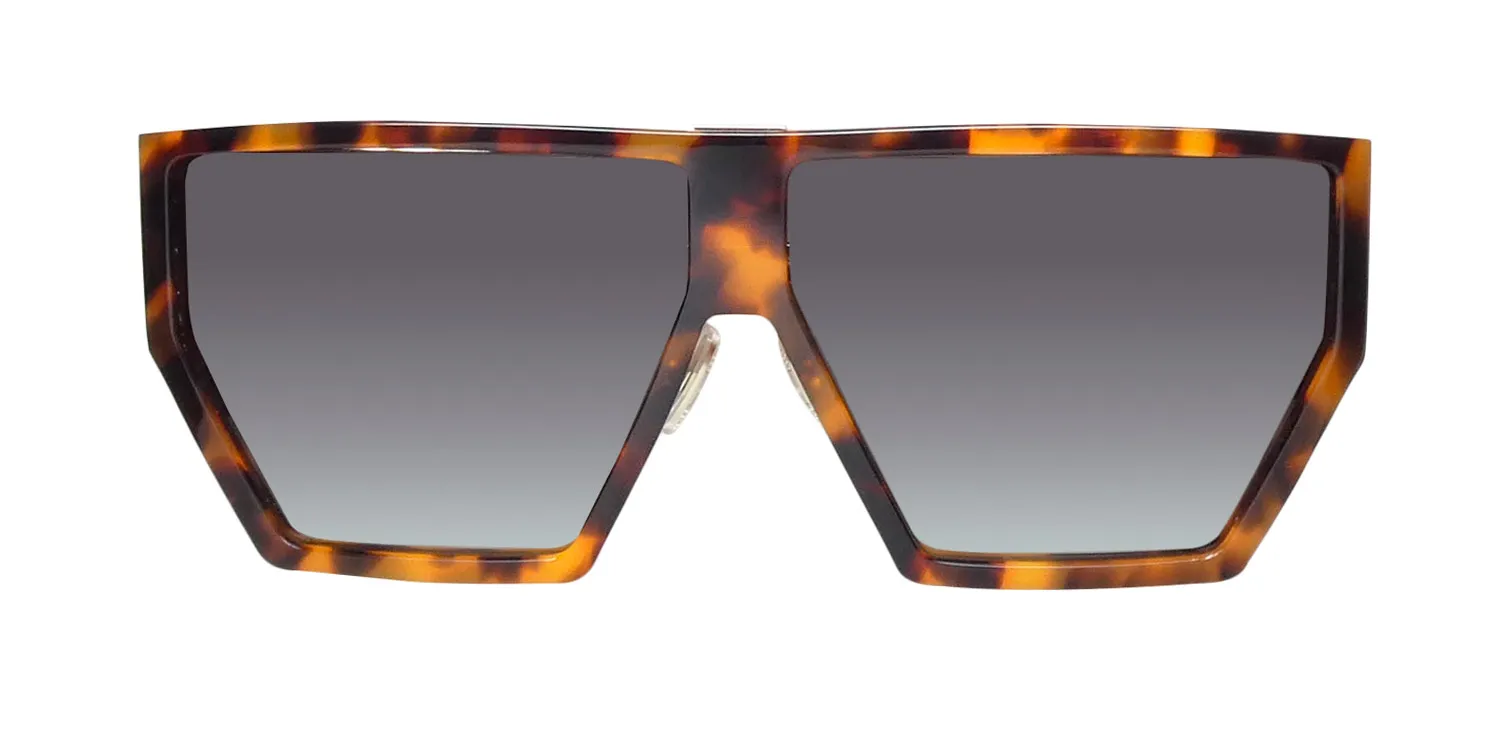 Philipp Plein Spp040 Space Rock Plein 0728 Sunglasses Black Havana 65mm 2