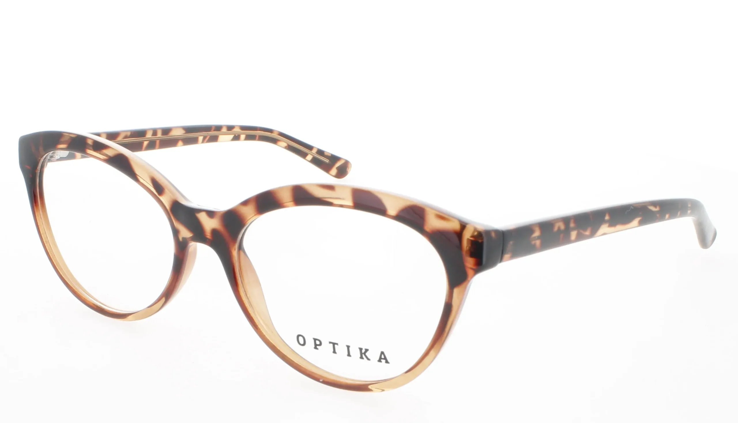 Optika OP 103 Eyeglasses Brown  Unisex