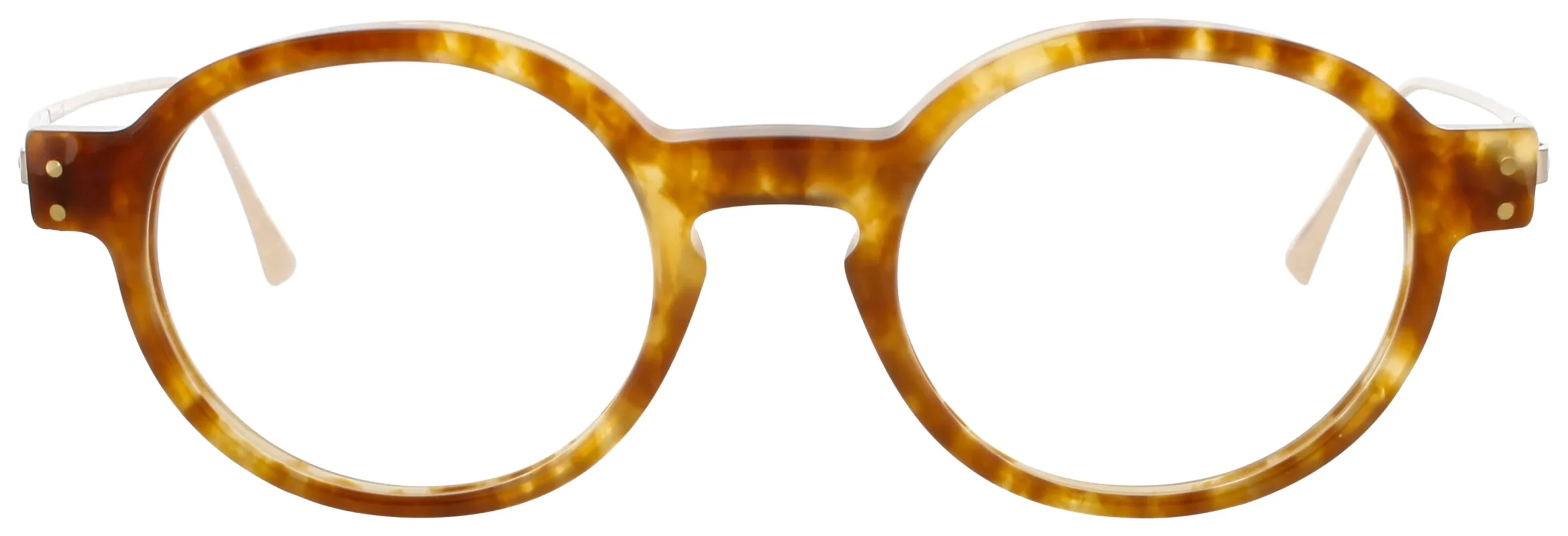 Harry Lary COLONY 667 Eyeglasses Amber 45mm Unisex 2