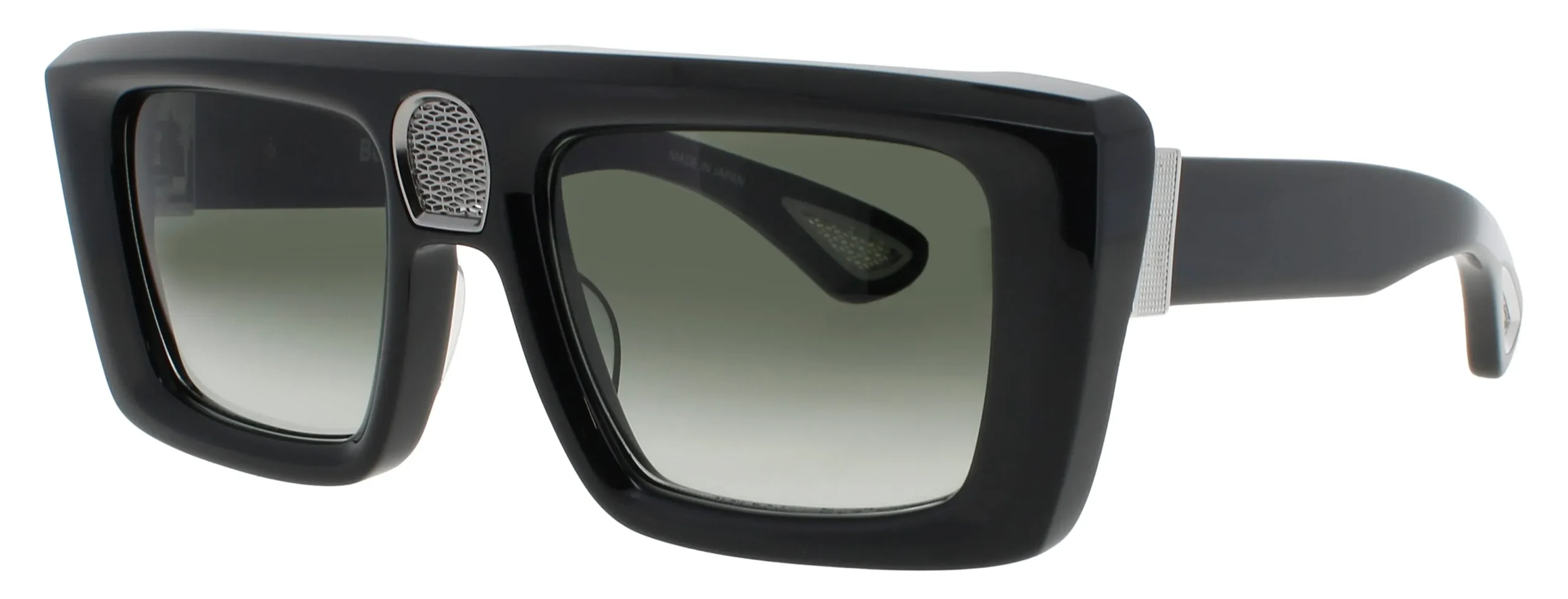 Bugatti 2 BK Sunglasses Black 53mm Men