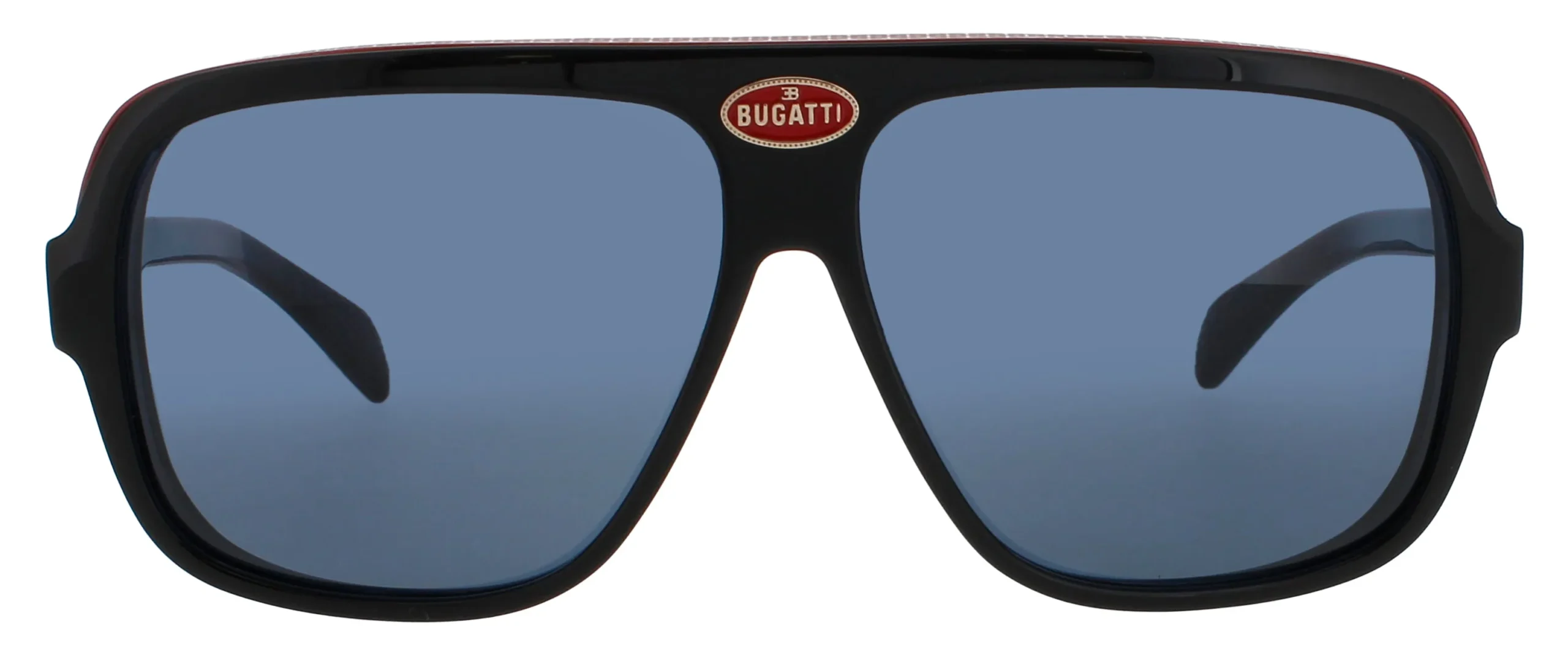 Bugatti 6 BK Sunglasses Black 60mm Men 2