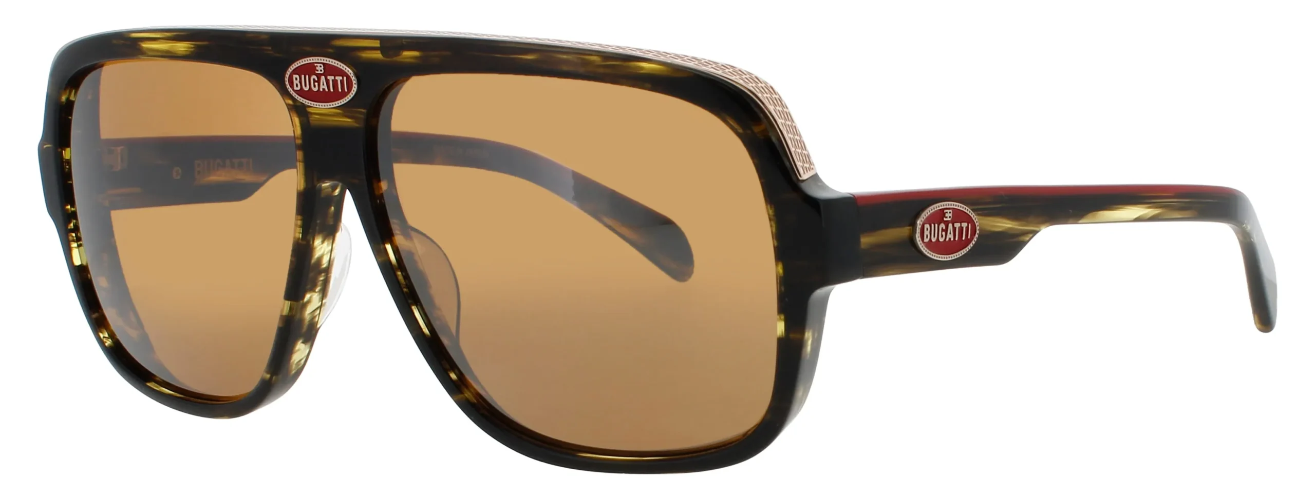 Bugatti 06 DT Sunglasses Dark Tortoise 60mm Men