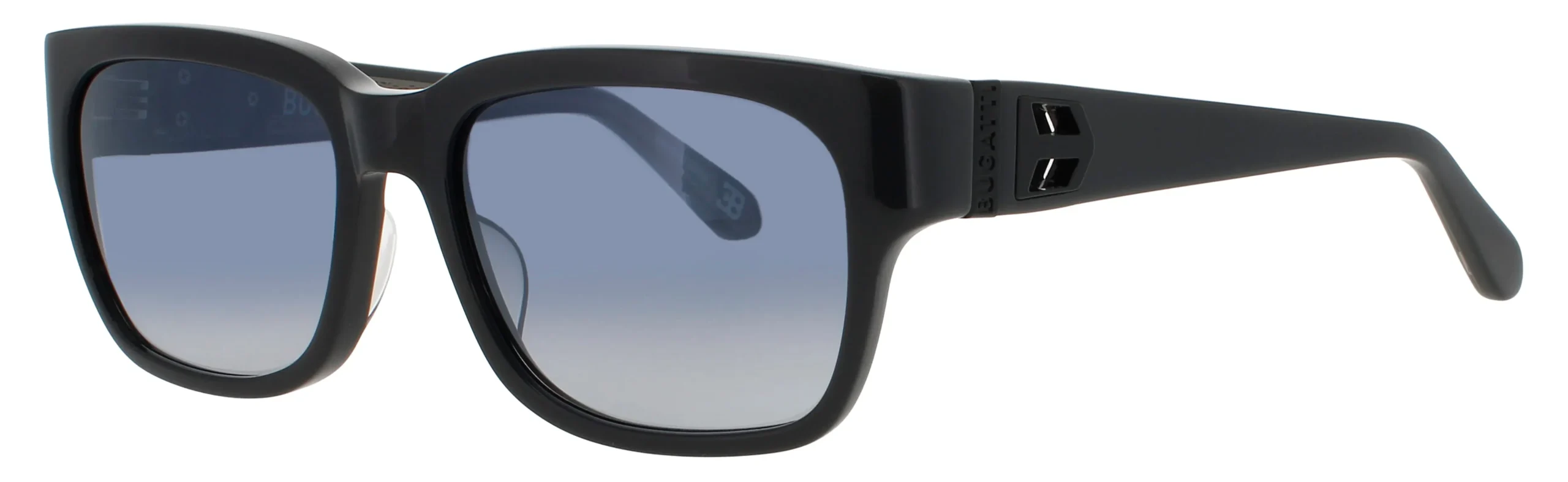 Bugatti 29 GRY Sunglasses Grey 56mm Unisex