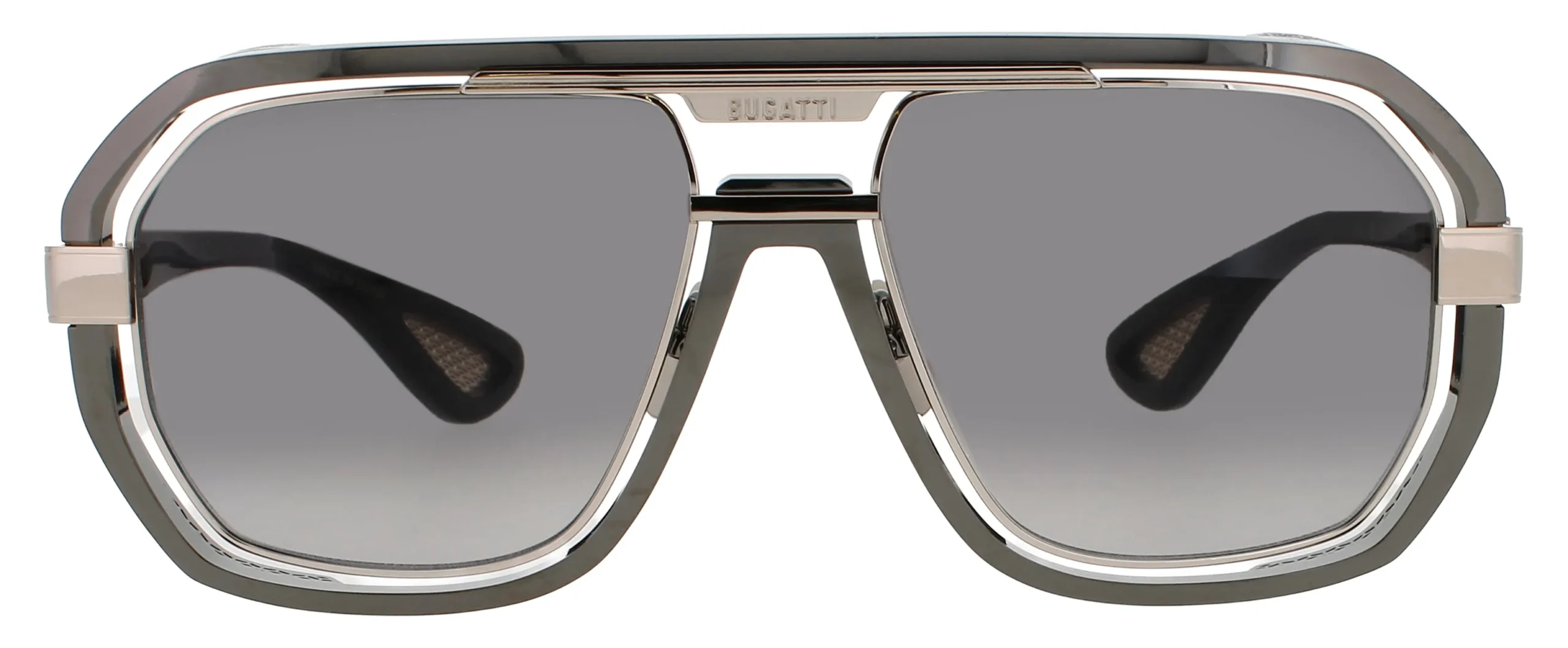 Bugatti 08 GM/WG Sunglasses Gunmetal 58mm Men 2