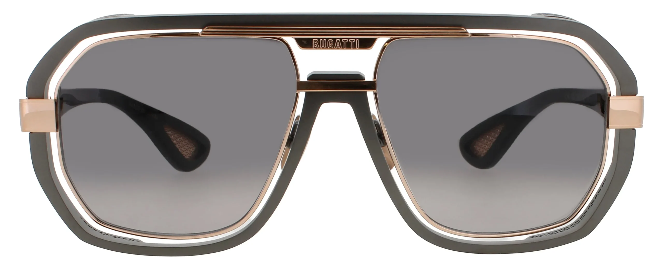 Bugatti 8 MGM/RG Sunglasses Matte Gunmetal 58mm Men 2