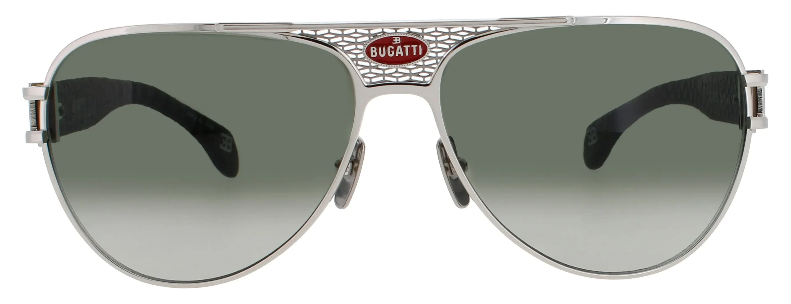 Bugatti 11 SS Sunglasses Black 63mm Men 2