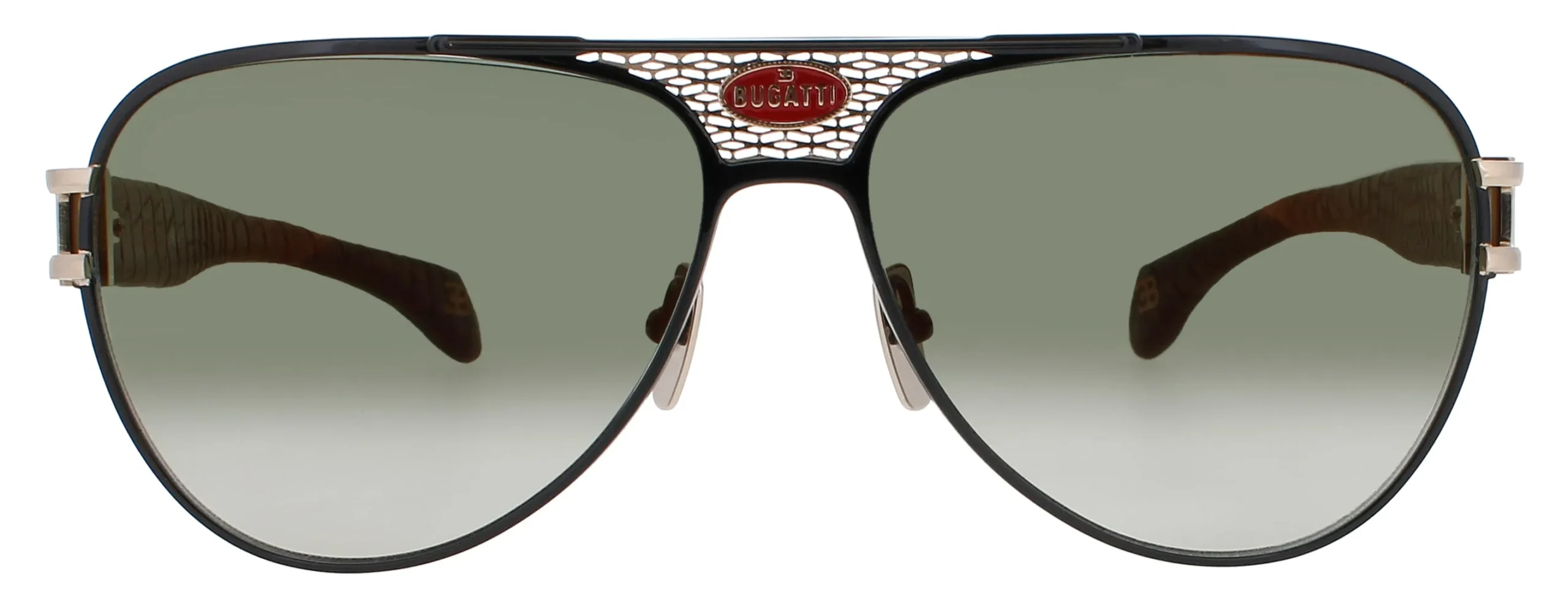 Bugatti 11 BK/WG Sunglasses Black 63mm Men 2
