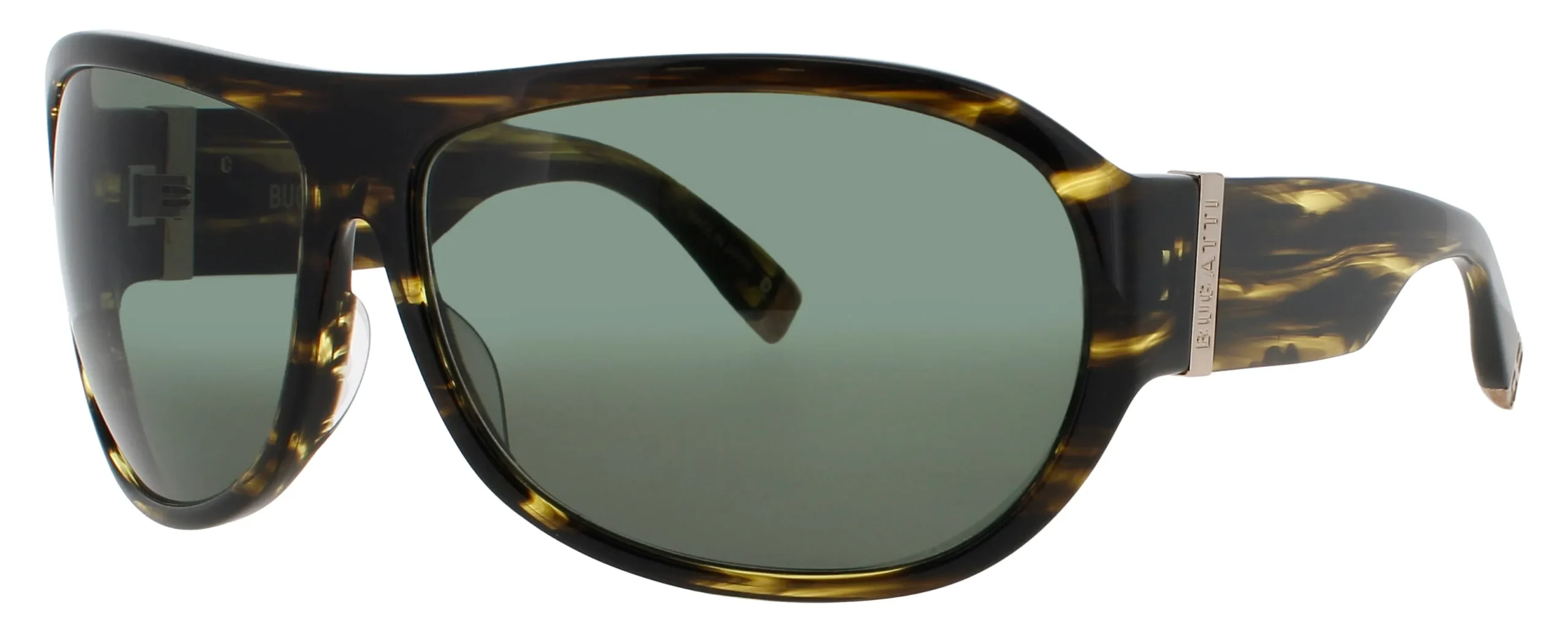 Bugatti 43B DT Sunglasses Dark Tortoise 66mm Men