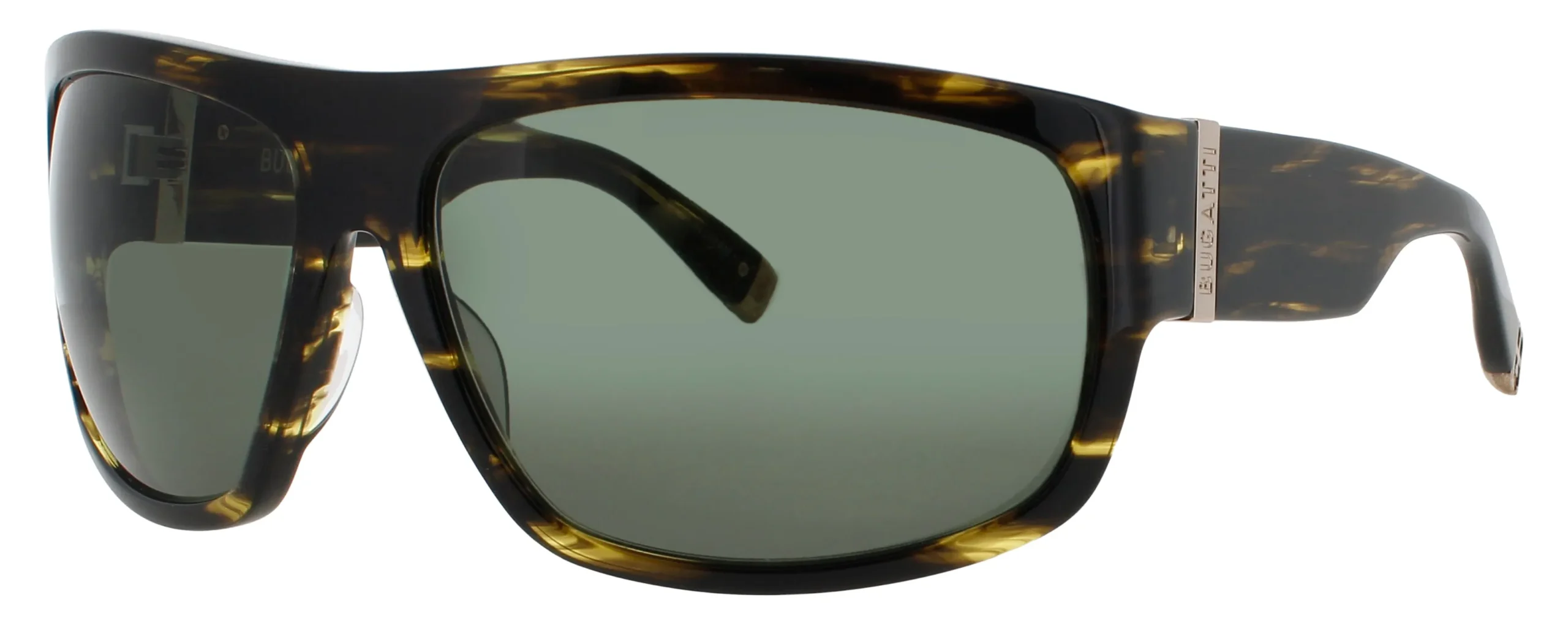 Bugatti 43C DT Sunglasses Dark Tortoise 66mm Men