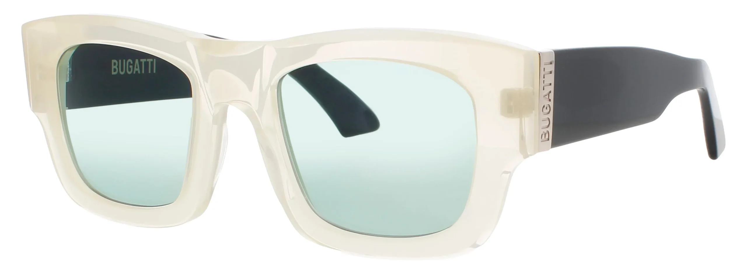 Bugatti 48M BNE/BK Sunglasses Bone 51mm Unisex