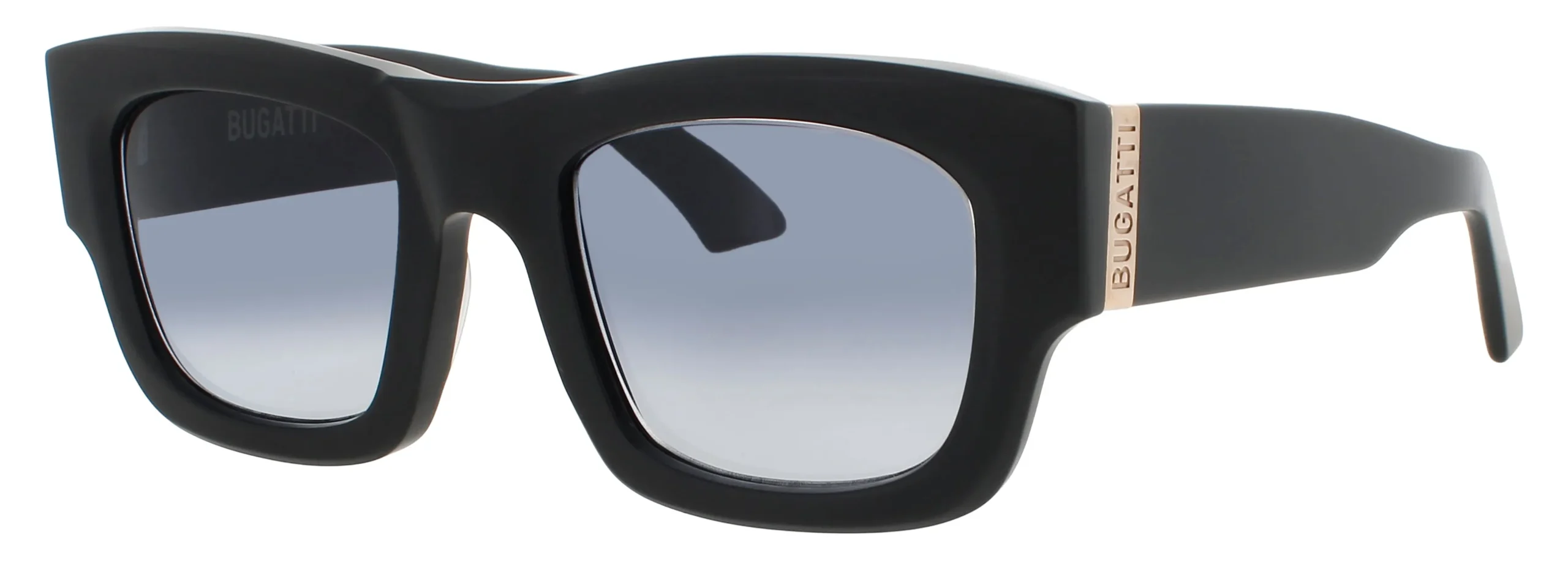 Bugatti 48M MBK Sunglasses Matte Black 51mm Unisex