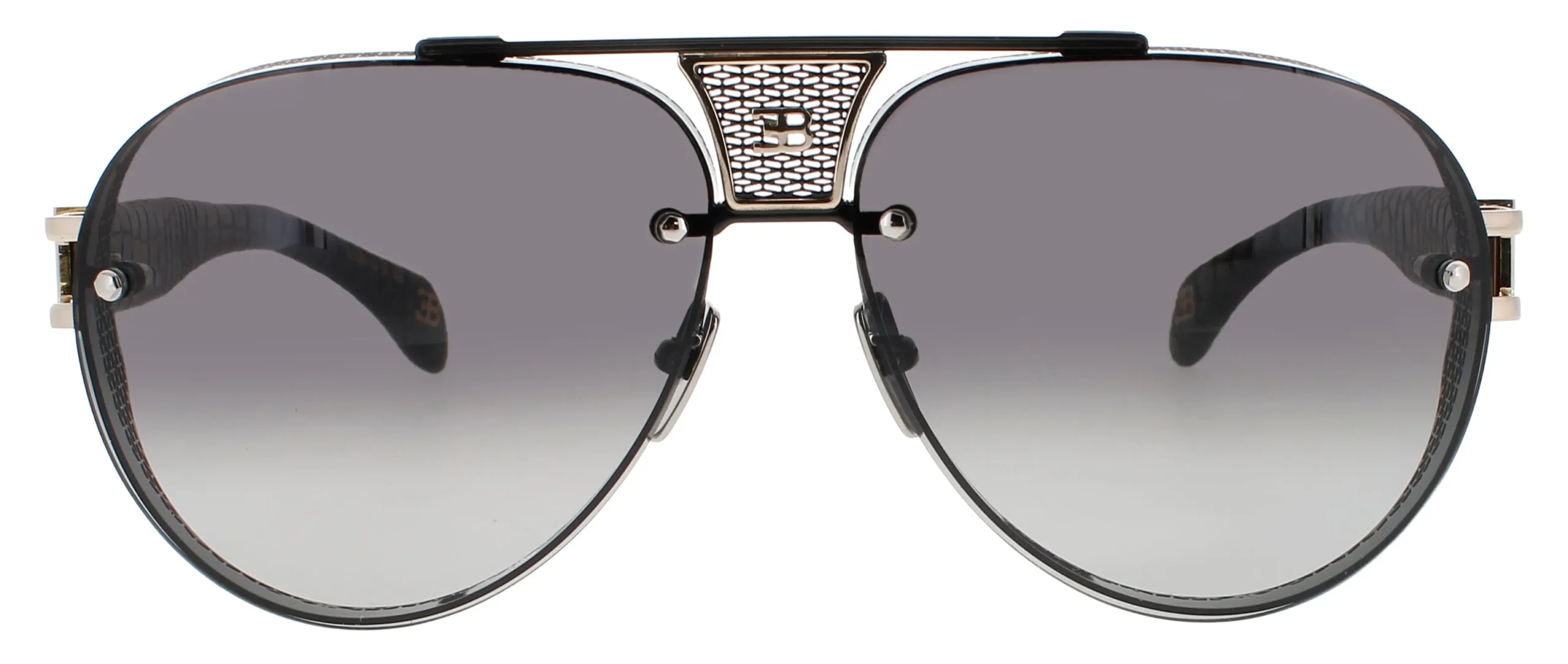 Bugatti 05 BK Sunglasses Black Pvd 62mm Unisex 2