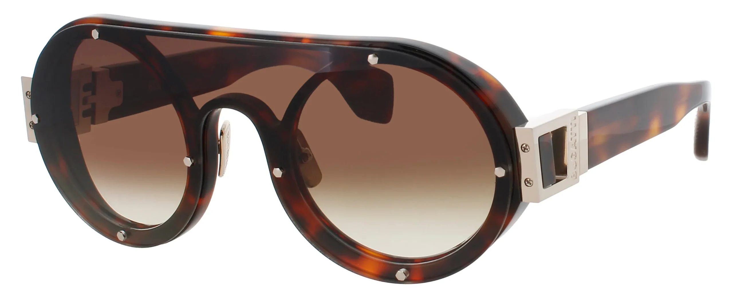 Bugatti 47 CAR Sunglasses Havana 33mm Unisex