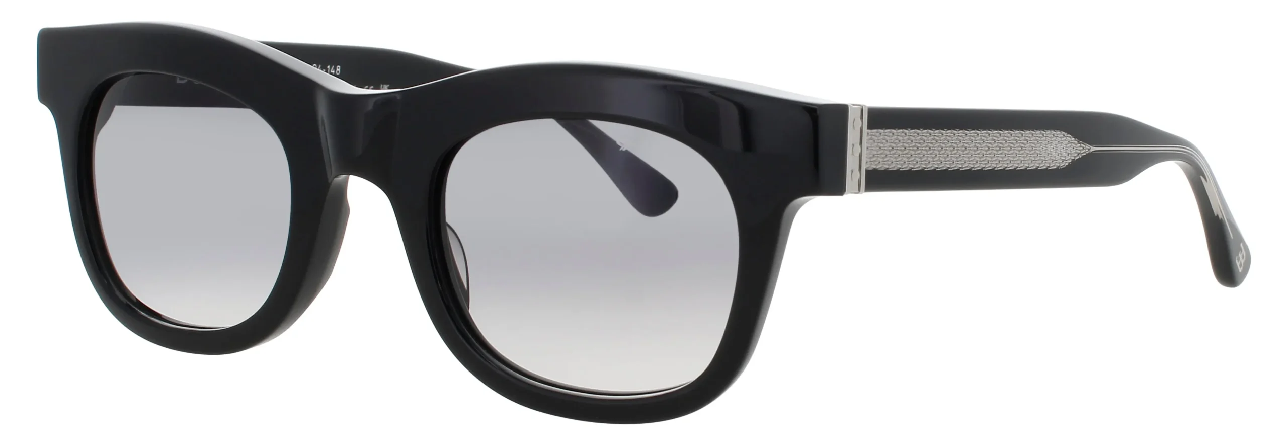 Bugatti 70 BK/SS Sunglasses Black 50mm Unisex