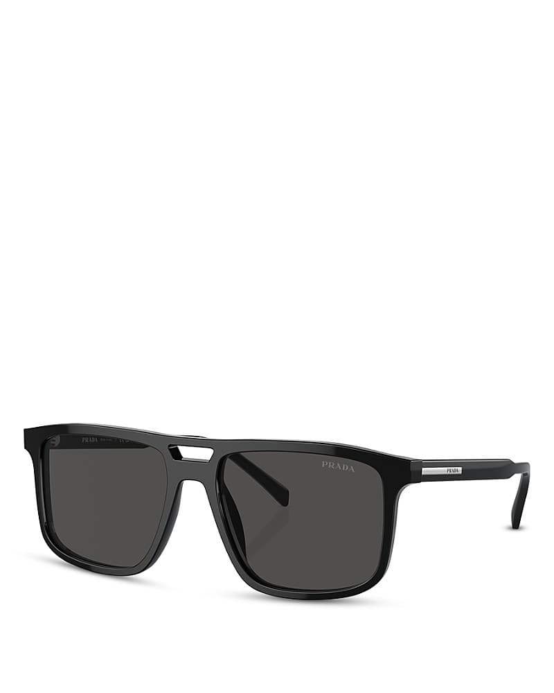Prada SPRA22-F 16K-08Z Sunglasses Black 145mm Men