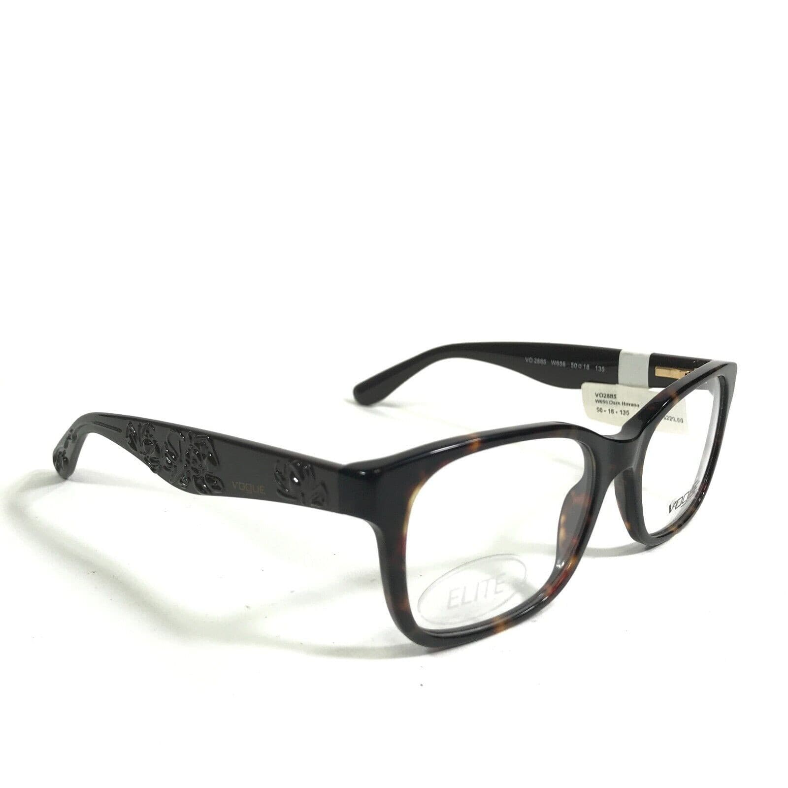 Vogue VO 2885 W656 Eyeglasses Brown 50mm Women 4